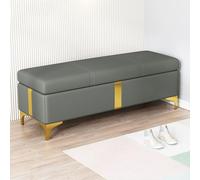 Stylish Dark Grey Storage Bench for Bedroom, Upholstered End of Bed Seat with Lift Top, Space-Saving Storage Solution, 70cm, Perfect for Modern Home Decor.