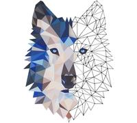 Stylish Decorative Metal Wall Accessory, 35 x 48 cm, 100% Steel, 1.2 mm Thick, Lightweight 0.7 kg, Perfect for Modern Home Decor & Art Display