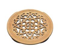 Stylish Design Guitar Soundhole Cover, Decorative Soundhole Cover, Feedback Guitar Soundhole Cover, Lightweight Guitar Parts for Guitars, Musical Play, Romantic Dates, Wood Color