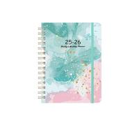 Stylish Design Weekly Planner Notebook With Spirals Binding For Efficient Time Management Paper Schedule Book