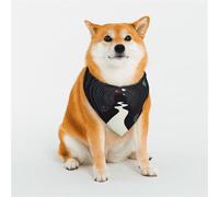 Stylish Dog Bandana - Unique Customized Patterns for Pet Clothes, Perfect for Dog Birthday, Valentine's Day, and More - Durable Polyester Pet Scarf The Path Through the Dense Forest