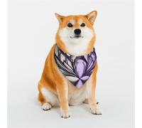 Stylish Dog Bandana - Unique Customized Patterns for Pet Clothes, Perfect for Dog Birthday, Valentine's Day, and More - Durable Polyester Pet Scarf Lotus Mandala