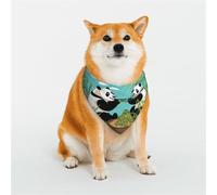 Stylish Dog Bandana - Unique Customized Patterns for Pet Clothes, Perfect for Dog Birthday, Valentine's Day, and More - Durable Polyester Pet Scarf MoonlitPandasFeast Large