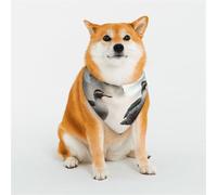 Stylish Dog Bandana - Unique Customized Patterns for Pet Clothes, Perfect for Dog Birthday, Valentine's Day, and More - Durable Polyester Pet Scarf Fantasy Duck Concept Portrait