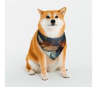 Stylish Dog Bandana - Unique Customized Patterns for Pet Clothes, Perfect for Dog Birthday, Valentine's Day, and More - Durable Polyester Pet Scarf Heaven's Gate
