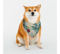 Stylish Dog Bandana - Unique Customized Patterns for Pet Clothes, Perfect for Dog Birthday, Valentine's Day, and More - Durable Polyester Pet Scarf Chinese Silk