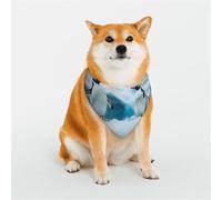 Stylish Dog Bandana - Unique Customized Patterns for Pet Clothes, Perfect for Dog Birthday, Valentine's Day, and More - Durable Polyester Pet Scarf Cute Penguins