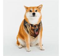 Stylish Dog Bandana - Unique Customized Patterns for Pet Clothes, Perfect for Dog Birthday, Valentine's Day, and More - Durable Polyester Pet Scarf German Shepherds