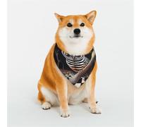 Stylish Dog Bandana - Unique Customized Patterns for Pet Clothes, Perfect for Dog Birthday, Valentine's Day, and More - Durable Polyester Pet Scarf The Glowing White owl