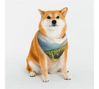 Stylish Dog Bandana - Unique Customized Patterns for Pet Clothes, Perfect for Dog Birthday, Valentine's Day, and More - Durable Polyester Pet Scarf an Eagle is Flying