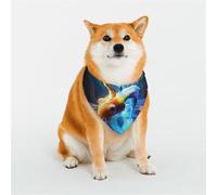 Stylish Dog Bandana - Unique Customized Patterns for Pet Clothes, Perfect for Dog Birthday, Valentine's Day, and More - Durable Polyester Pet Scarf Colorful Animals