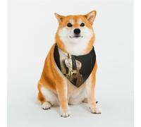 Stylish Dog Bandana - Unique Customized Patterns for Pet Clothes, Perfect for Dog Birthday, Valentine's Day, and More - Durable Polyester Pet Scarf Gorgeous Cello
