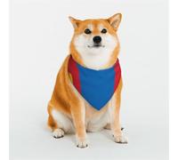 Stylish Dog Bandana - Unique Customized Patterns for Pet Clothes, Perfect for Dog Birthday, Valentine's Day, and More - Durable Polyester Pet Scarf Mongolian Flag