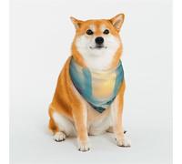 Stylish Dog Bandanas - Patterns for Dog Valentines, Birthdays & More - Soft Polyester Pet Clothes A Lively Little River Large