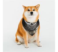 Stylish Dog Bandanas - Patterns for Dog Valentines, Birthdays & More - Soft Polyester Pet Clothes The Glowing Bald Eagle Large
