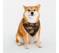 Stylish Dog Bandanas - Patterns for Dog Valentines, Birthdays & More - Soft Polyester Pet Clothes The Monkey Playing Guitar Medium