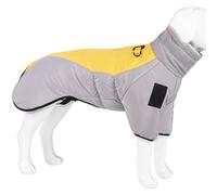 Stylish Dog Down Jacket, Soft and Lightweight Winter Coat, ULT-ra Warm, Warming & Comfortable Pet Dog Clothes, for Small, Medium Dogs, Cold Days, Outdoor Play (Yellow, XXL)