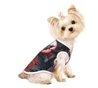 Stylish Dog Shirt & Sweater - Unique Customized Patterns for Small, Medium - Perfect for Everyday Wear and Special Occasions Devil Warrior Mask Large