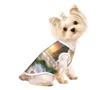 Stylish Dog Shirt & Sweater - Unique Customized Patterns for Small, Medium - Perfect for Everyday Wear and Special Occasions Fantasy sea View Large