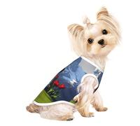 Stylish Dog Shirt & Sweater - Unique Customized Patterns for Small, Medium - Perfect for Everyday Wear and Special Occasions The Little Dog in the Alps Small