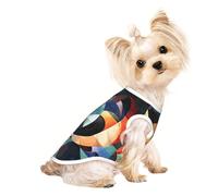 Stylish Dog Tshirts for Medium & Small Dogs - Unique Customized Designs, Perfect for Everyday Wear and Special Occasions Op Art Wave Stripe Large