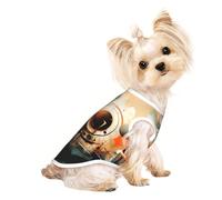 Stylish Dog Tshirts for Medium & Small Dogs - Unique Customized Designs, Perfect for Everyday Wear and Special Occasions Space Celestial Bodies Large