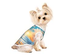 Stylish Dog Tshirts for Medium & Small Dogs - Unique Customized Designs, Perfect for Everyday Wear and Special Occasions SeagullsGoldenHour Medium