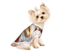 Stylish Dog Tshirts for Medium & Small Dogs - Unique Customized Designs, Perfect for Everyday Wear and Special Occasions Red Phoenix Large