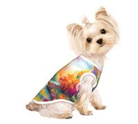 Stylish Dog Tshirts for Medium & Small Dogs - Unique Customized Designs, Perfect for Everyday Wear and Special Occasions Rainbow Forest River Small