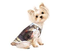 Stylish Dog Tshirts for Medium & Small Dogs - Unique Customized Designs, Perfect for Everyday Wear and Special Occasions Magician Academy Medium