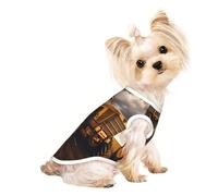 Stylish Dog Tshirts for Medium & Small Dogs - Unique Customized Designs, Perfect for Everyday Wear and Special Occasions ThunderTractorGold Large