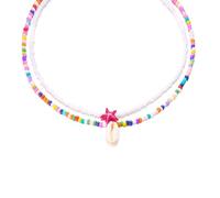 Stylish Double Strands Seashells Necklace For Trendy Women Fashion Enthusiasts And Beach Themed Parties Supplies Trendy Necklaces