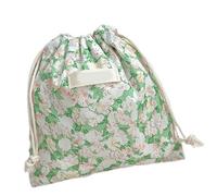 Stylish Drawstring Toiletry Organized Bag with Japanese Flower Print Cosmetic Bag Storage Pouches for Men and Women Drawstring Pouches