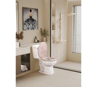 Stylish Durable 18"MDF Glitter Coating Toilet Seat Bathroom Essential