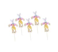 Stylish Easters Rabbits Scarecrows Decoration Crafted With Wood Fabric Straw Stylish Ornament For Holiday Celebrations Children Room Decors