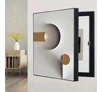 Stylish Electric Panel Cover - Flip Top Decorative Meter Box for Home & Office Unique Modern Design for Distribution Box Creative Home Decor Solution