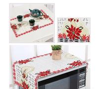 Stylish Embroidered Table Runner for Dining Enhance Your Home Decor for Any Special Occasion (85 * 85cm round table cloth)