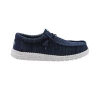 HEYDUDE Slip-ons (Shoes) Wally Stretch Sox in Blue 9.5