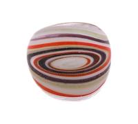 Stylish Ethnic Inspired Glass Rings Intricate Wirework Floral Detailing Portable Comfort Wear Handmade Wire Wrapped Rings