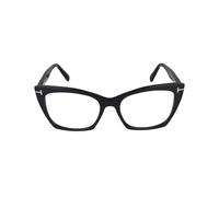 TOM FORD FT5709-B 001 Woman Optical frames Acetate Black Cat Eye Normal