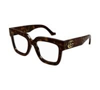 Stylish Eyeglasses in Black Frame - female - Gucci - Glasses - Brown - 52 MM - Accessories 52 MM