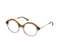 Stylish Eyewear Frames in Light Brown- unisex- Pucci- Glasses- Brown- 51 MM- Accessories 51 MM