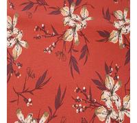 Stylish FABRIC 58" Wide Printed 100% Polyester Moroccan Fabric by The Yard-No Stretch-Ideal for Apparel, Skirts, Dresses, Headbands, Accessories, Home Decor & DIY Projects, Marsala Moss, 5 Yards