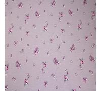 Stylish FABRIC 58" Wide Printed 100% Polyester Moroccan Fabric by The Yard-No Stretch-Ideal for Apparel, Skirts, Dresses, Headbands, Accessories, Home Decor & DIY Projects, Lilac Orchid, 5 Yards