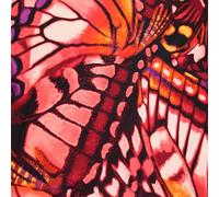 Stylish FABRIC 60" Wide Printed 4-Way Stretch Venezia Polyester Spandex Fabric by The Yard for Apparel, Headbands, Decorations, Activewear, Maternity Wear, School & DIY Crafts, Red Coral, 1 Yard