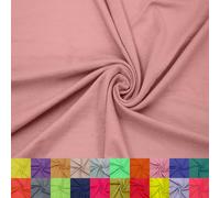 Stylish FABRIC 60" Wide Rayon Spandex Jersey Knit Fabric by The Yard-4-Way Stretch, 200GSM, Medium Weight-Soft & Breathable-Apparel, Accessories, Maternity & Decorations, Dusty Pink 1 Yard