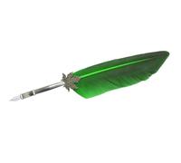 Stylish Feather Dip Pen with Stainless Steel Nib Ideal for Calligraphy