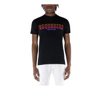 Stylish Fit T-Shirt Modello- male- Dsquared2- T-Shirts- Black- XL- Tops XL