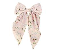 Stylish Floral Pattern Hair Barrettes Hair Clip Sweet Hairpin Barrette Bowknot Hair Clip Christmas For Women Girl