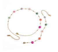 Stylish Flower Bead Necklace And Combo Set Sturdy Steel Fashion Accessory For Daily Wear And Social Event Party Statement Pieces